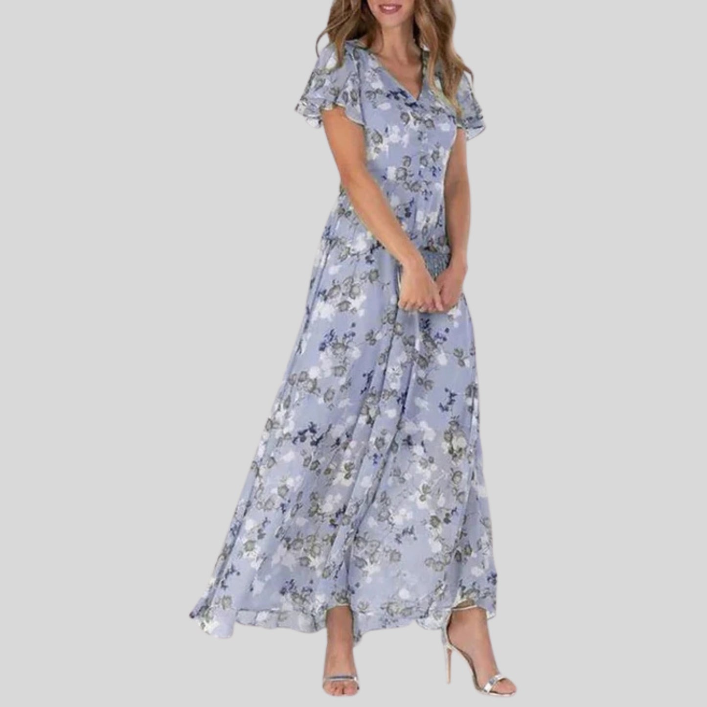 Aurora | Women's Floral Summer Dress | Maxi