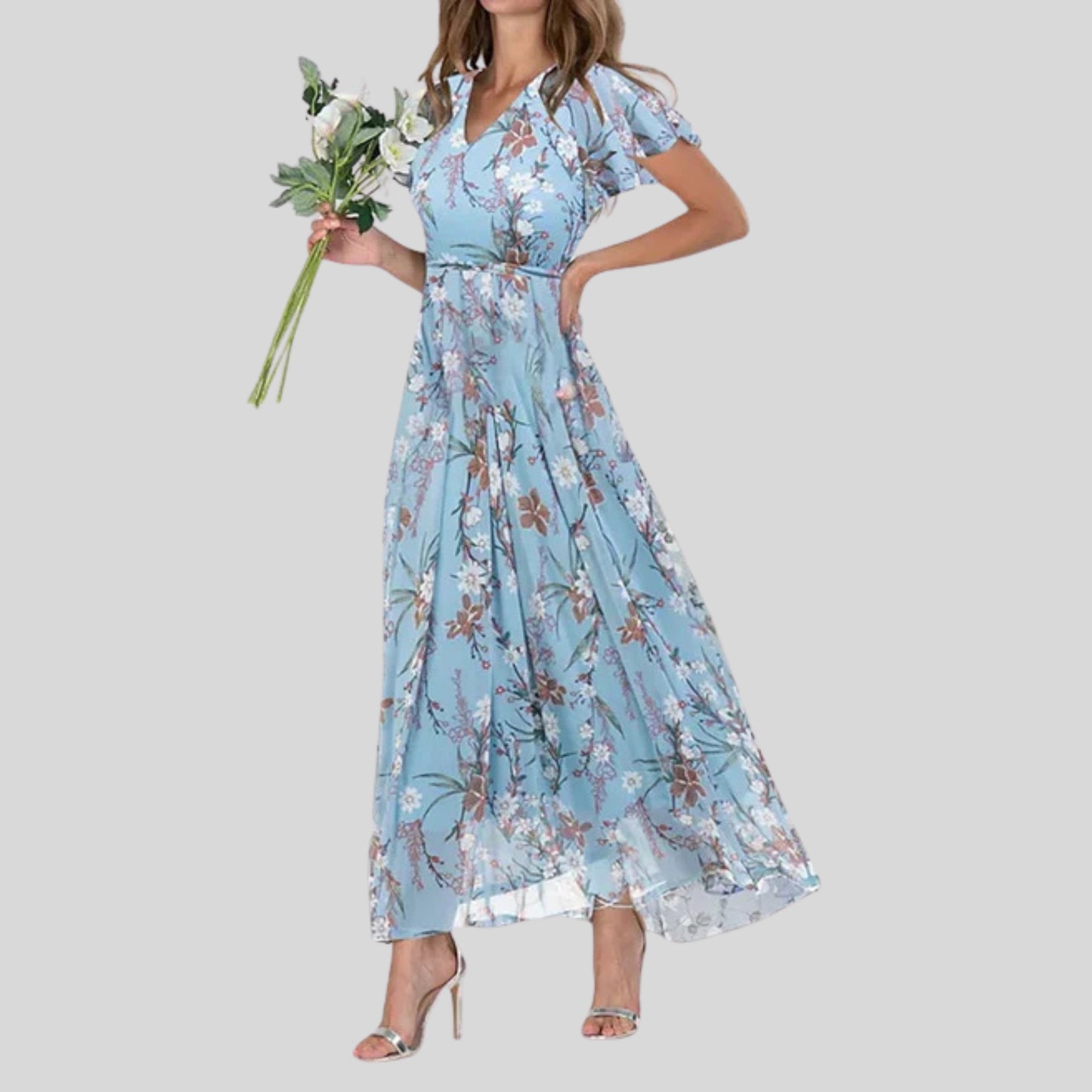 Aurora | Women's Floral Summer Dress | Maxi